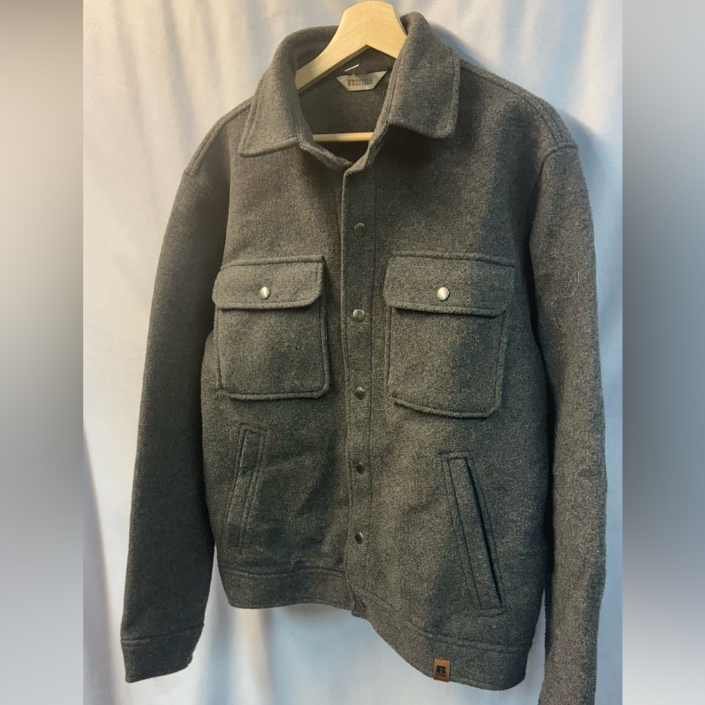 Men's Gray Pea Coat